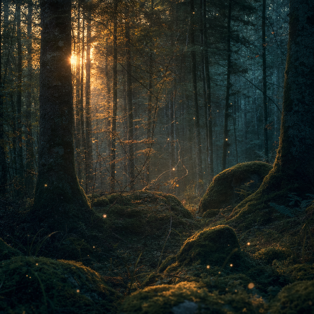 Forest Sounds for Sleep — Healing Miracle Frequencies collection artwork